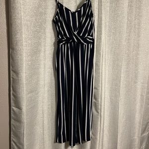 Sleeveless Capri Romper